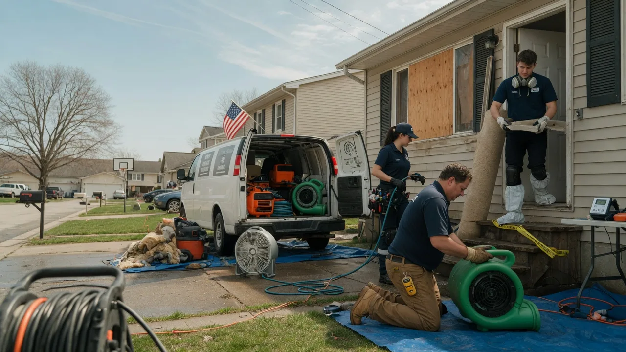 Water Damage Restoration in Warrensburg, MO near me
